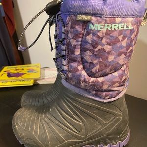Merrell girls winter boots